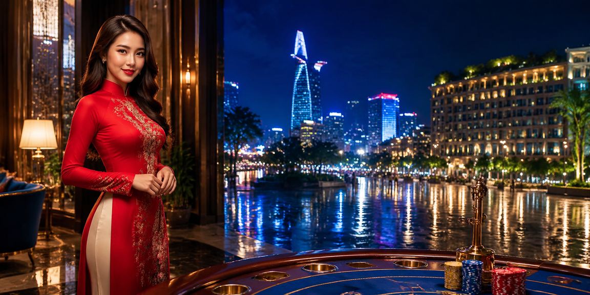 Trò chơi Baccarat trong trang phục áo dài tại TP Hồ Chí Minh